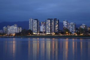 City & Skyline | False Creek Reflection, Vancouver Wall Mural City & Skyline City & Skyline