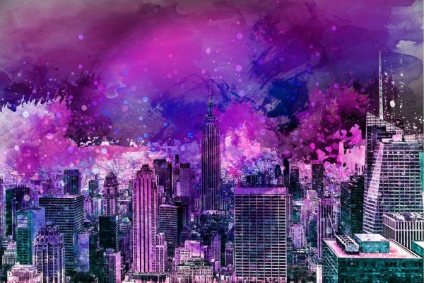 City & Skyline | NY Wallpaper Mural City & Skyline City & Skyline