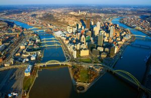 City & Skyline | Pittsburgh, PA Wall Mural City & Skyline City & Skyline