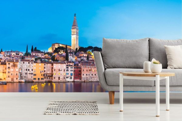 City & Skyline | Rovinj City In Croatia Wall Mural City & Skyline City & Skyline