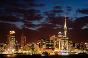 City & Skyline | Sky Tower & Waitemata Harbour 3 Wall Mural City & Skyline City & Skyline