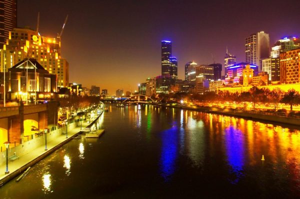 City & Skyline | Yarra River, Australia Wall Mural City & Skyline City & Skyline