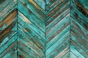 Colors | Close Up of Gray Wooden Fence Wall Mural Colors Colors