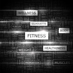 Colors | Fitness Wordcloud Wallpaper Mural Art & Graphics Art & Graphics