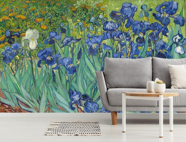 Colors | Irises (1889) Wall Mural Colors Colors