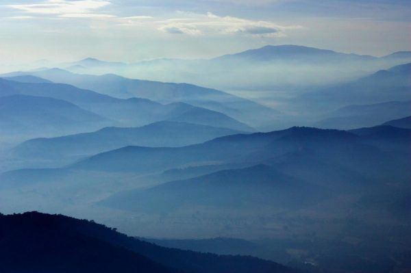 Colors | View From Mt. Buffalo National Park, Australia  Wallpaper Mural Colors Colors