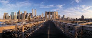 Extra Large | Brooklyn Bridge Walkway Wall Mural Extra Large Extra Large