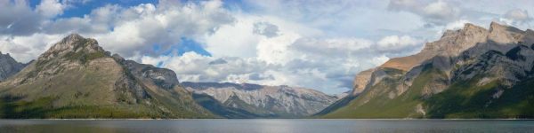 Extra Large | Lake Minnewanka Wall Mural Extra Large Extra Large