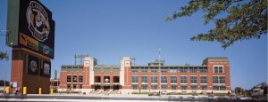 Extra Large | Lambeau Field, Green Bay, Wisconsin Wall Mural Architectural Architectural