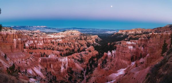 Extra Large | Moon Over Bryce Canyon Wall Mural Extra Large Extra Large