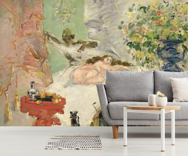 Fine Art | A Modern Olympia Wall Mural Fine Art Fine Art