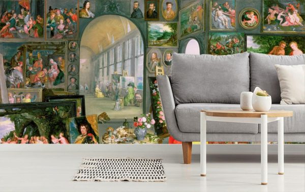 Fine Art | Allegory Of Painting Mural Wallpaper Fine Art Fine Art