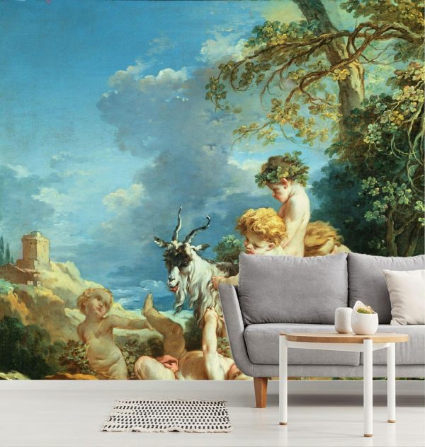 Fine Art | Autumn, 1731 Mural Wallpaper Fine Art Fine Art