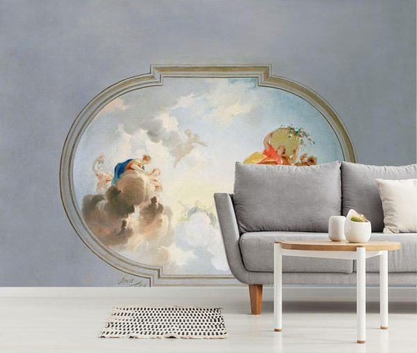 Fine Art | Ceiling Depicting Apotheosis-Full Wall Mural Fine Art Fine Art