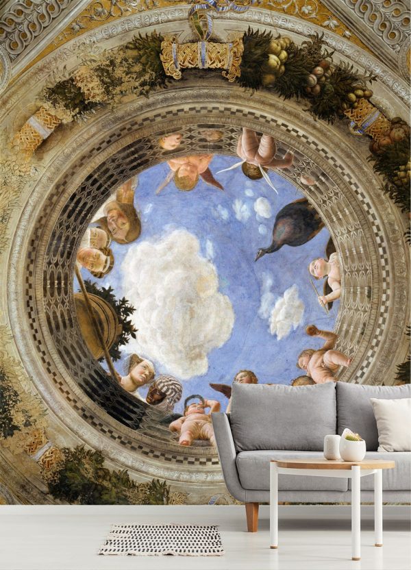 Fine Art | Ceiling Of The Camera Picta Mural Wallpaper Fine Art Fine Art