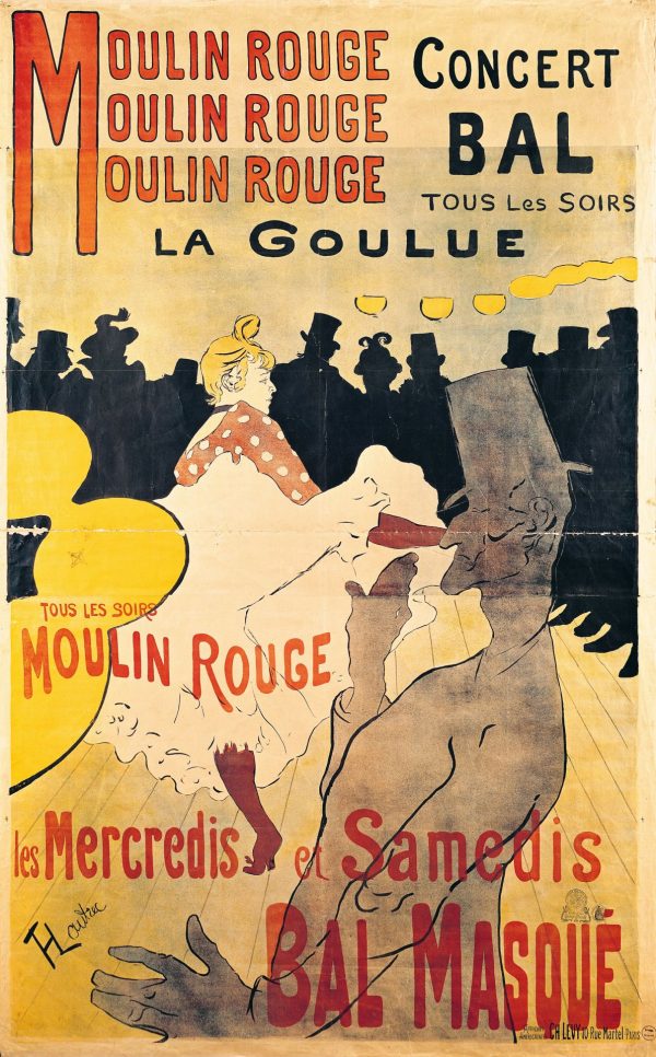 Fine Art | La Goulue at the Moulin Rouge Wall Mural Fine Art Fine Art