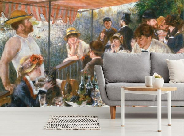 Fine Art | Luncheon Of The Boating Party Wall Mural Fine Art Fine Art