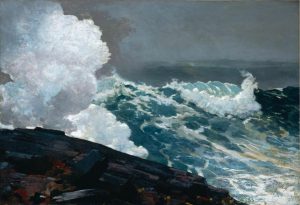 Fine Art | Northeaster, 1895 Wall Mural Fine Art Fine Art