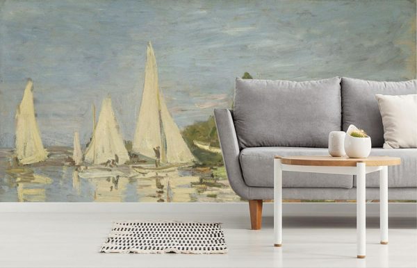 Fine Art | Regatta at ArgenteuilWall Mural Fine Art Fine Art