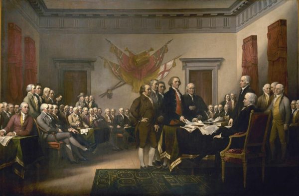 Fine Art | Signing the Declaration of Independence 2 Mural Wallpaper Fine Art Fine Art