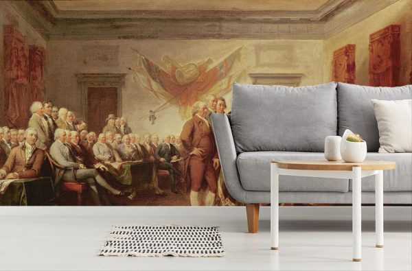 Fine Art | Signing the Declaration of Independence Wallpaper Mural Fine Art Fine Art