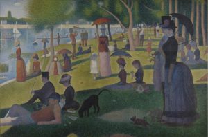 Fine Art | Sunday Afternoon On Island Of La Grande Jatte Mural Wallpaper Fine Art Fine Art