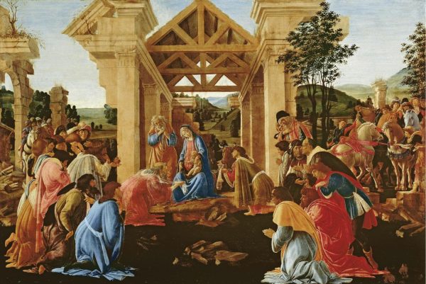 Fine Art | The Adoration of the Magi Mural Wallpaper Fine Art Fine Art