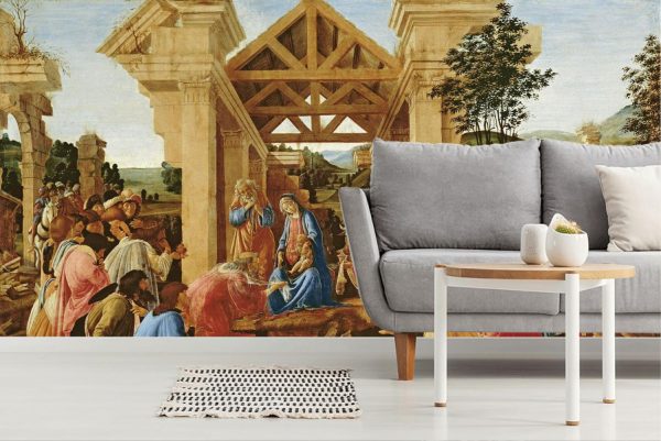 Fine Art | The Adoration of the Magi Mural Wallpaper Fine Art Fine Art