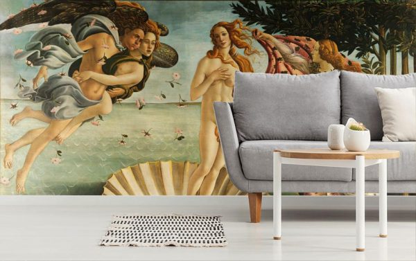 Fine Art | The Birth Of Venus Wallpaper Mural Fine Art Fine Art