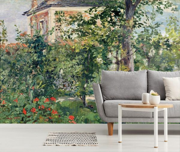 Fine Art | The Garden at Bellevue Mural Wallpaper Fine Art Fine Art