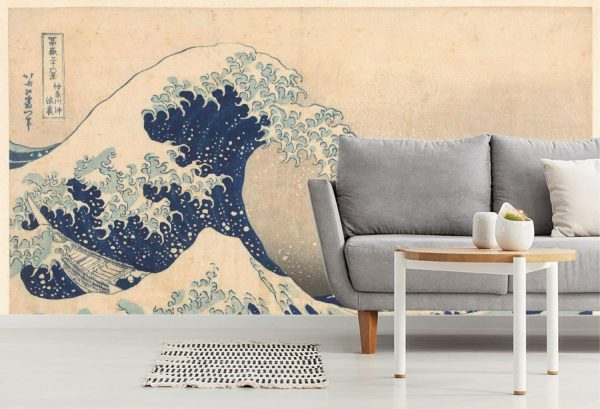 Fine Art | The Great Wave Of Kanagawa – Antique Wall Mural Fine Art Fine Art