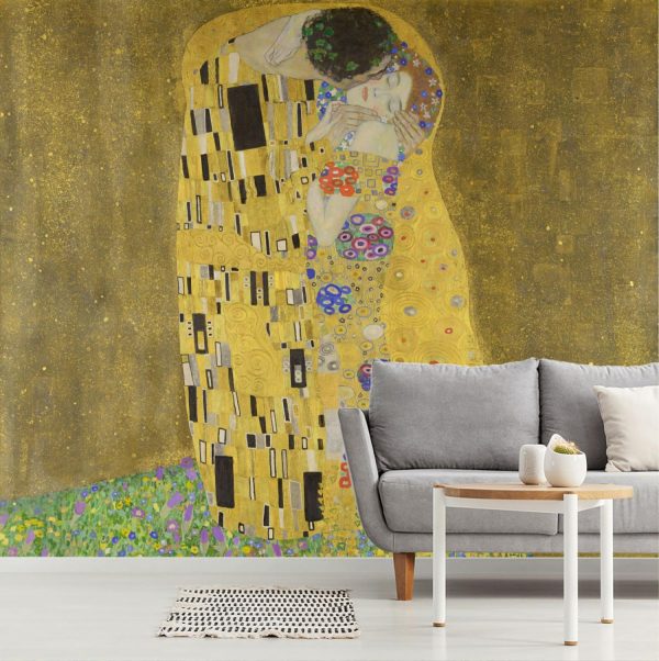 Fine Art | The Kiss (Klimt) Wall Mural Fine Art Fine Art