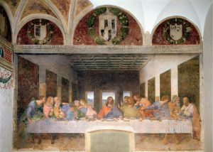 Fine Art | The Last Supper Mural Wallpaper Fine Art Fine Art