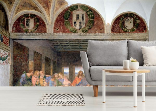 Fine Art | The Last Supper Mural Wallpaper Fine Art Fine Art