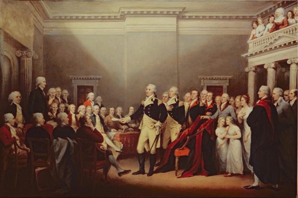 Fine Art | The Resignation of George Washington Wall Mural Fine Art Fine Art