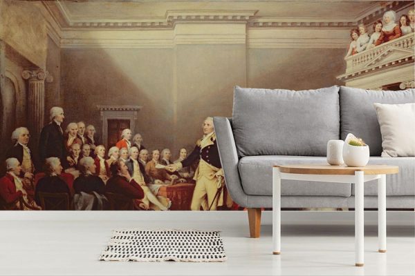 Fine Art | The Resignation of George Washington Wall Mural Fine Art Fine Art