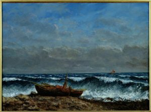 Fine Art | The Stormy Sea Mural Wallpaper Fine Art Fine Art