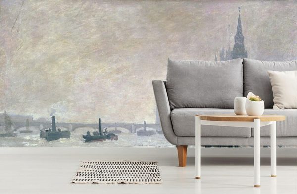 Fine Art | The Thames Below Westminster Mural Wallpaper City & Skyline City & Skyline