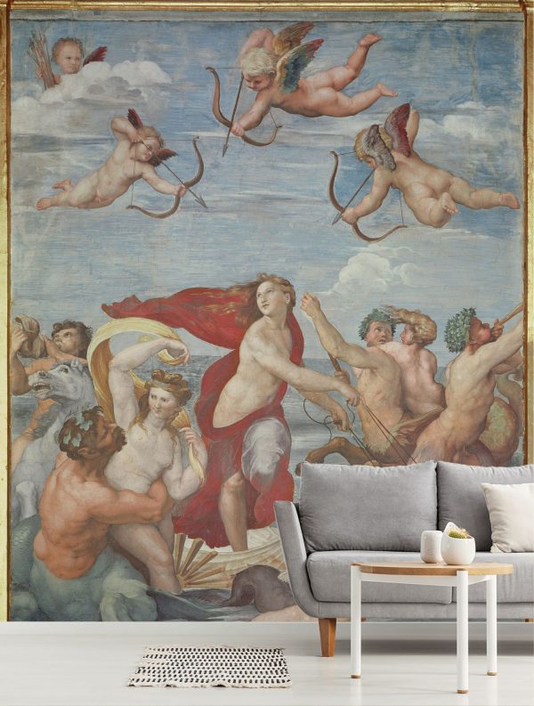 Fine Art | The Triumph of Galatea Mural Wallpaper Fine Art Fine Art