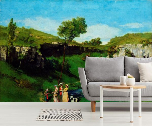 Fine Art | The Village Maidens Wall Mural Fine Art Fine Art