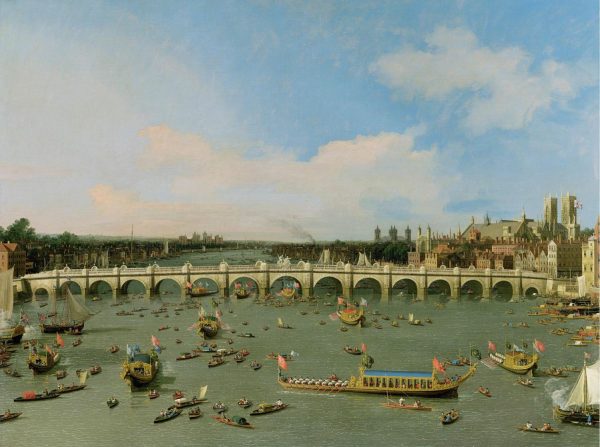 Fine Art | Westminster Bridge Wallpaper Mural Fine Art Fine Art