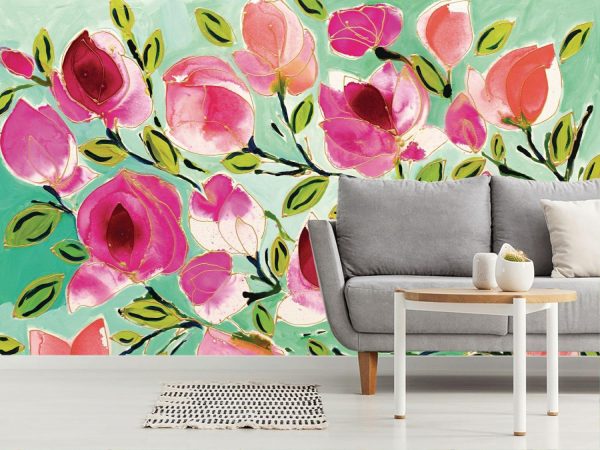 Flowers | Best at Loving You Wall Mural Art & Graphics Art & Graphics