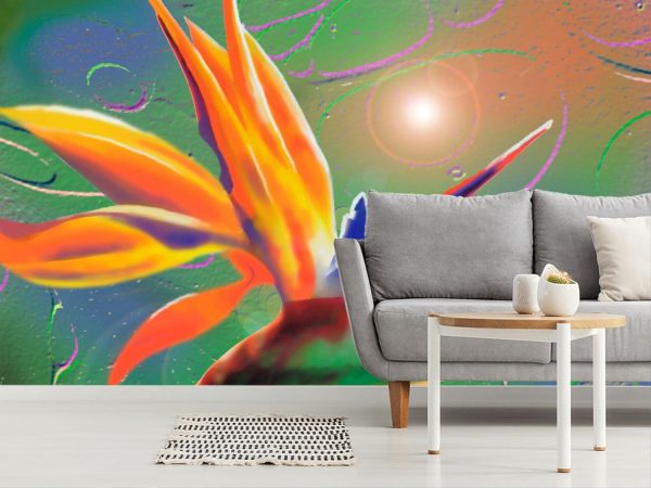 Flowers | Bird Of Paradise Wall Mural Flowers Flowers