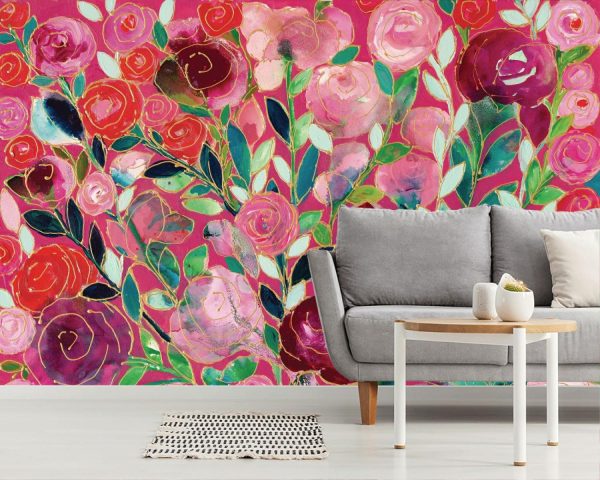 Flowers | Full of Faith Wallpaper Mural Art & Graphics Art & Graphics