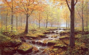 Forests | Autumn Gold Rush Mural Wallpaper Forests Forests