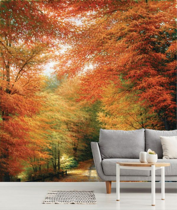 Forests | Autumn In New England Wall Mural Forests Forests