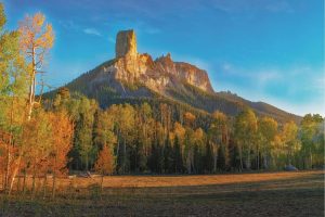 Forests | Chimney Peak Sunset Wall Mural Forests Forests