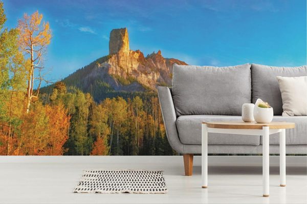 Forests | Chimney Peak Sunset Wall Mural Forests Forests