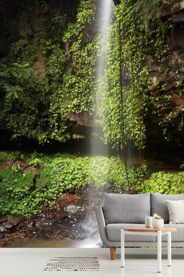 Forests | Crystal Falls Mural Wallpaper Forests Forests