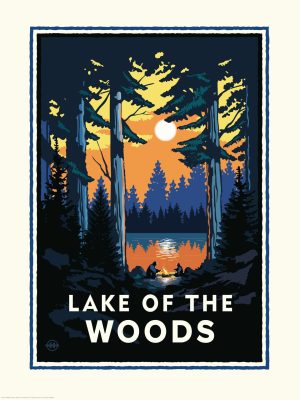 Forests | Lake of the Woods Wallpaper Mural Forests Forests